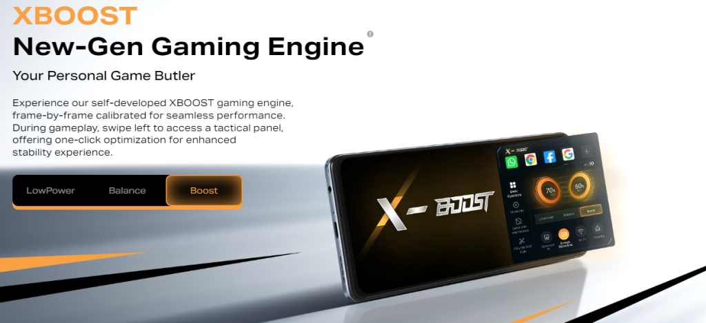 XBOOST Gaming Engine in Infinix Hot 40 XBOOST Gaming Engine in Infinix Hot 40